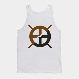 Equinox: Unleash Elegance and Control - The Ultimate Brown Minimalistic Boat Steering Wheel Tank Top